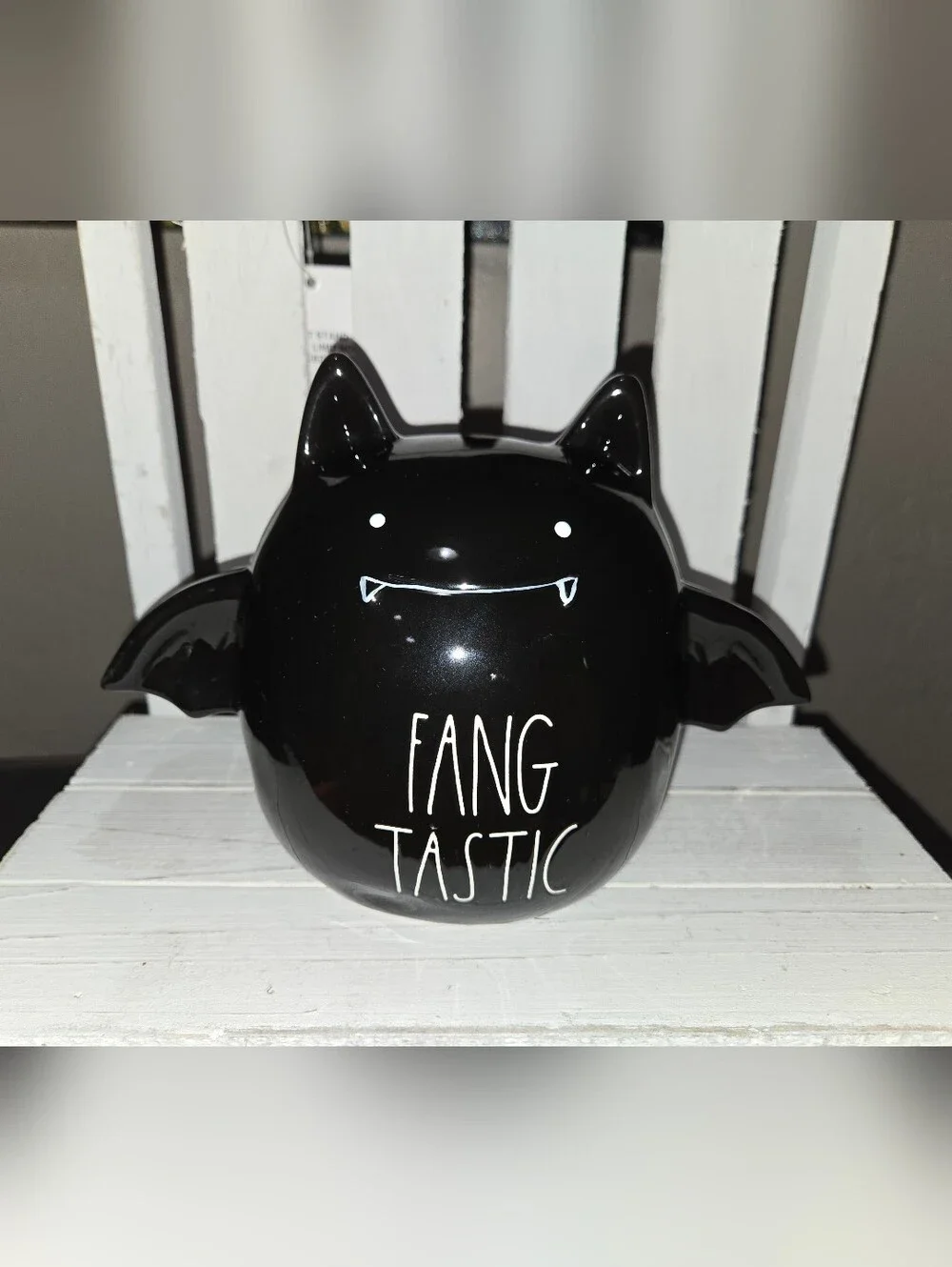 Rae Dunn Fangtastic Bat